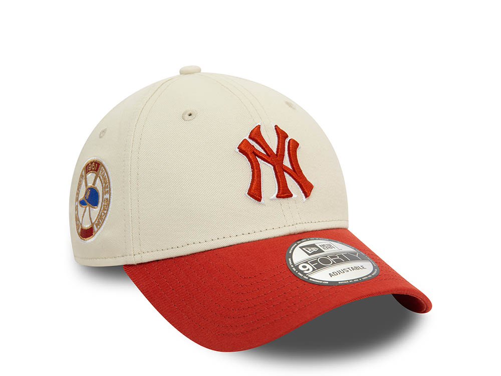 New Era New York Yankees World Series 1961 Chrome Two Tone 9Forty Strapback Casquette