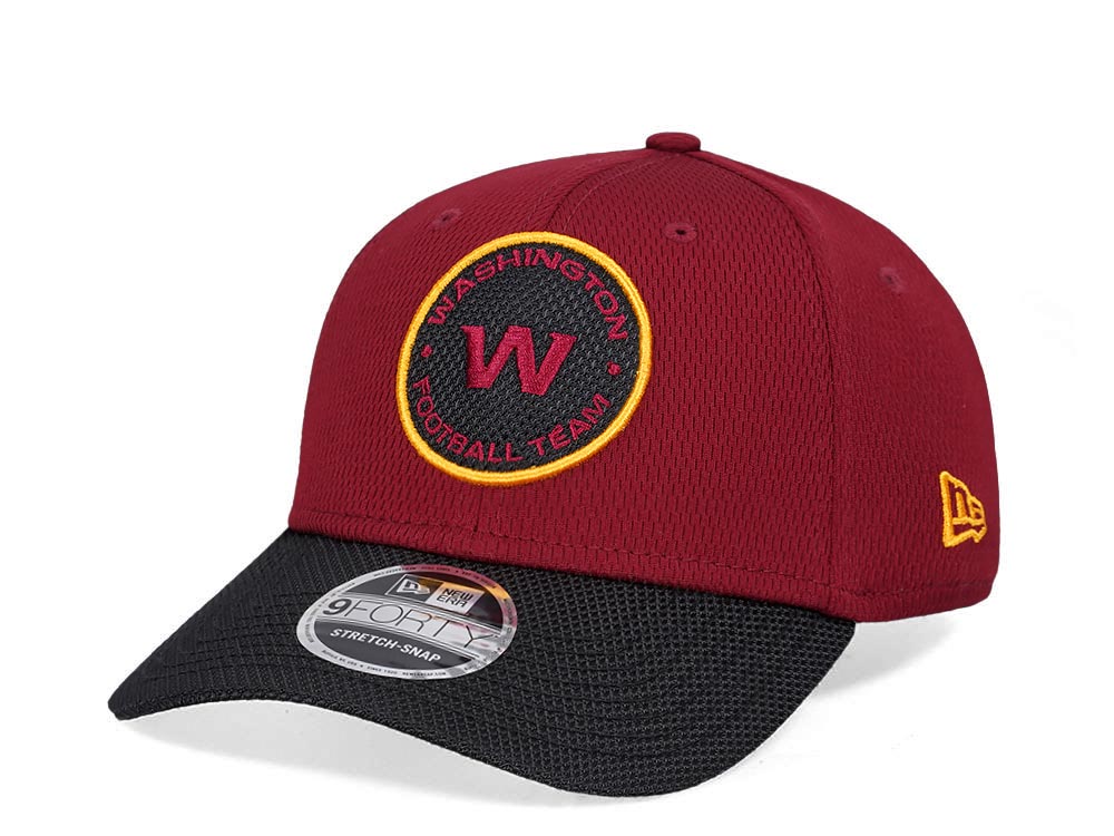 New Era Washington Football Team Road Sideline 9Forty Stretch Snapback Casquette