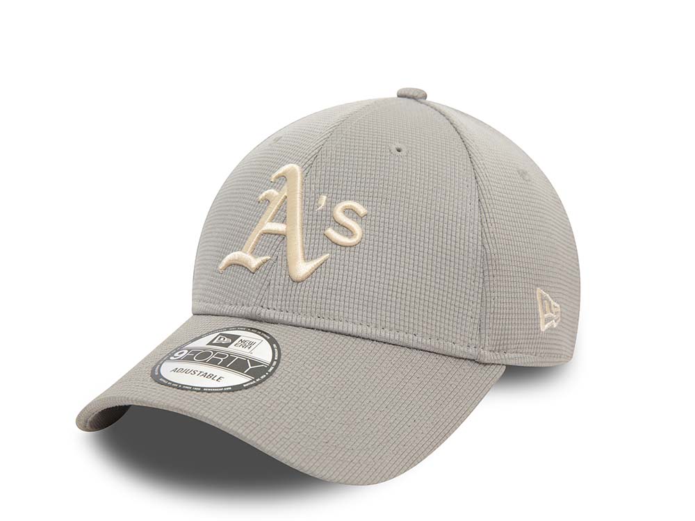 New Era Oakland Athletics Gray 9Forty Strapback Casquette