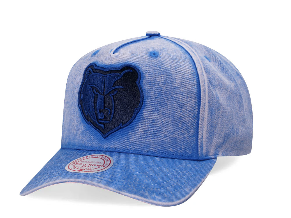 Mitchell & Ness Memphis Grizzlies Washed Out Vintage Pro Crown Fit Snapback Casquette