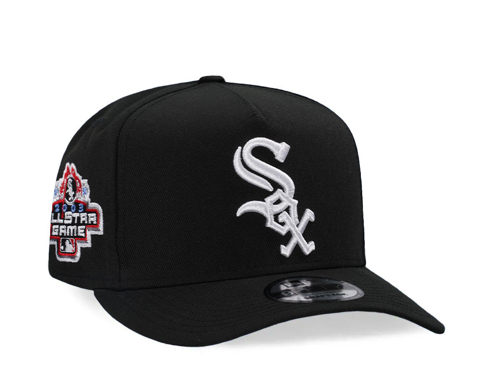 New Era Chicago White Sox All Star Game 2003 Black Classic A Frame 9Fifty Snapback Casquette