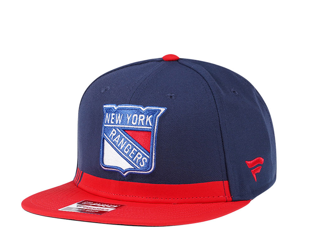 Fanatics New York Rangers Pro Authentic Locker Room Snapback Casquette