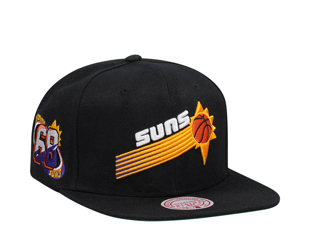 Mitchell & Ness Phoenix Suns NBA Black Side Jam Throwback Edition Snapback Casquette