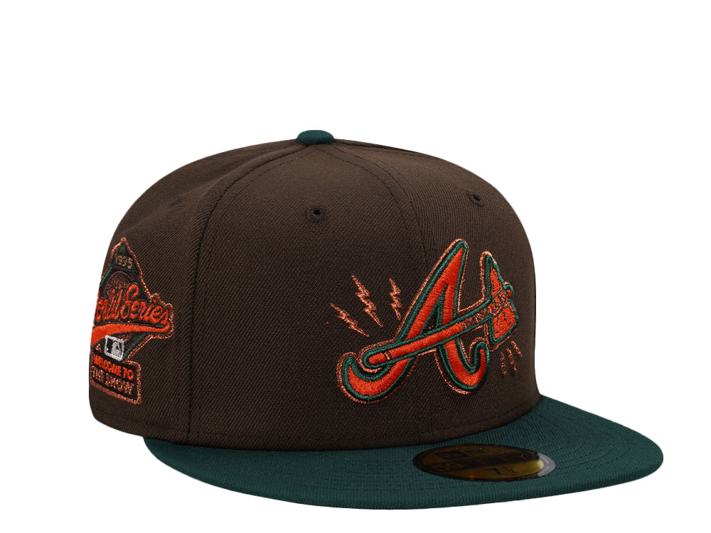 New Era Atlanta Braves World Series 1995 Electric BNB Two Tone Edition 59Fifty Fitted Casquette