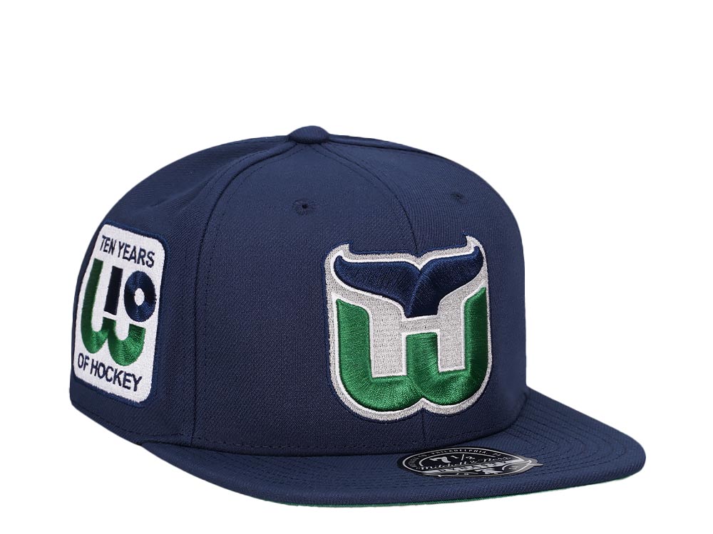 Mitchell & Ness Hartford Whalers 10 Years Vintage Edition Dynasty Fitted Casquette