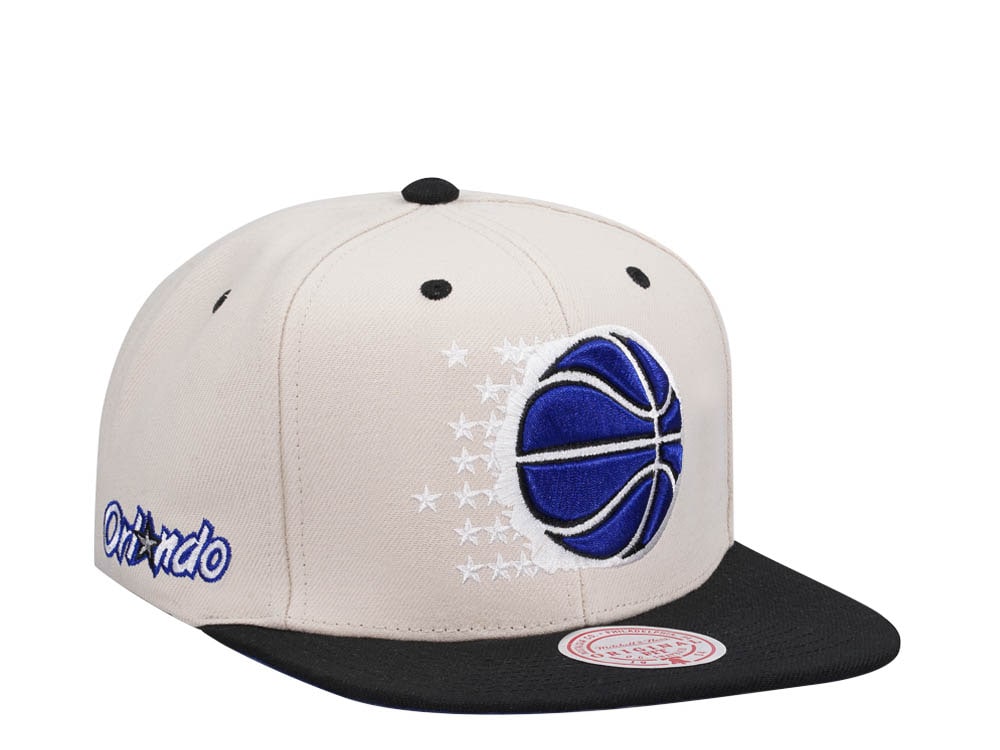 Mitchell & Ness Orlando Magic Sail Off White Two Tone Snapback Casquette