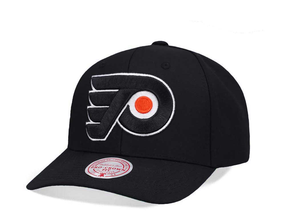 Mitchell & Ness Philadelphia Flyers Team Ground 2.0 Pro Black Snapback Casquette