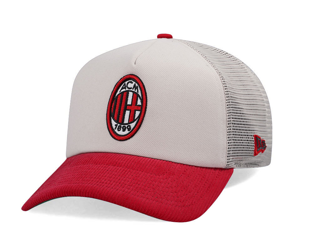 New Era AC Milan Stone Trucker 9Forty A Frame Snapback Casquette