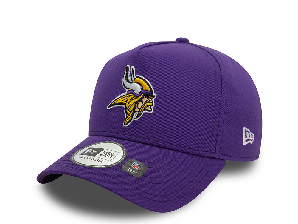 New Era Minnesota Vikings Purple A Frame Snapback Casquette