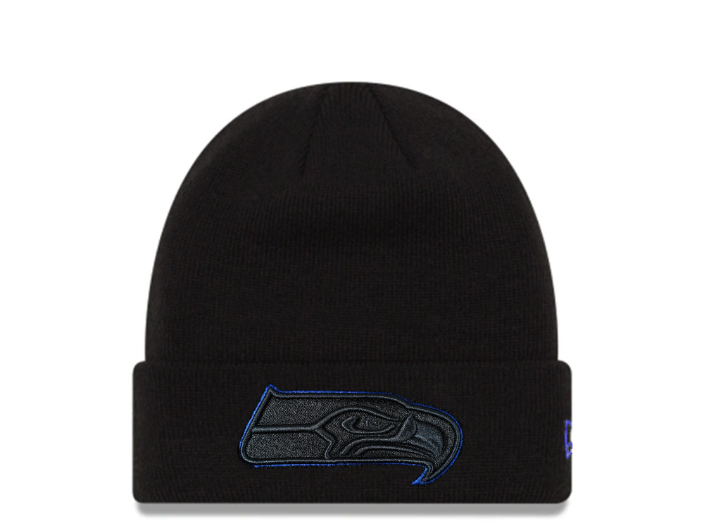 New Era Seattle Seahawks Blue Action Logo Chapeau