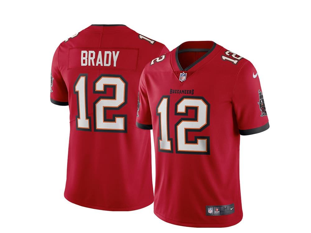 Nike Tampa Bay Buccaneers Tom Brady Red Game NFL Maillot