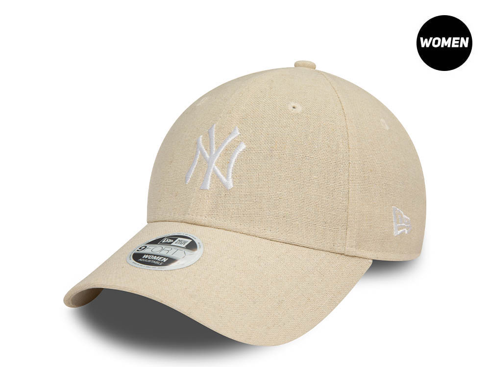 New Era New York Yankees Stone Linen Womens 9Forty Snapback  Casquette