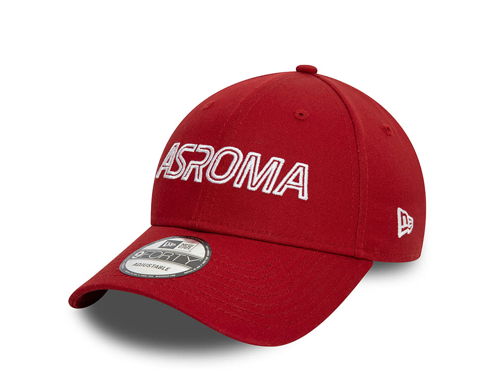 New Era AS Roma Red Script 9Forty Strapback Casquette