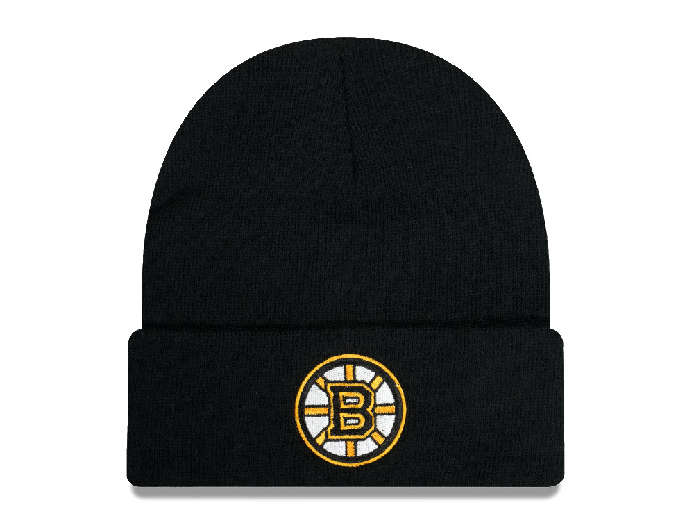 American Needle Boston Bruins Cuffed Black Casquette