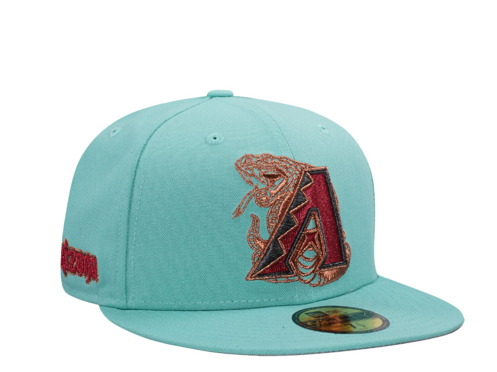 New Era Arizona Diamondbacks Copper Canvas Edition 59Fifty Fitted Casquette