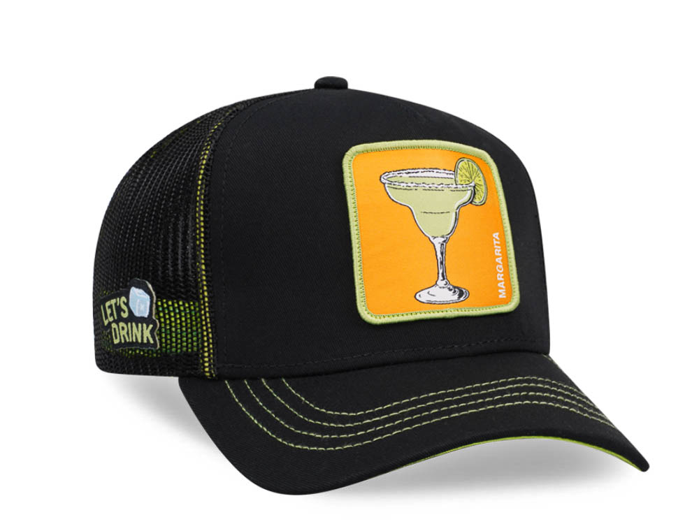 Capslab Cocktails Margarita Black Trucker Snapback Casquette