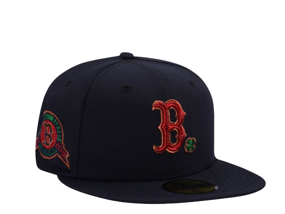 New Era Boston Red Sox World Series Champions 2013 Navy Metallic Edition 59Fifty Fitted Casquette