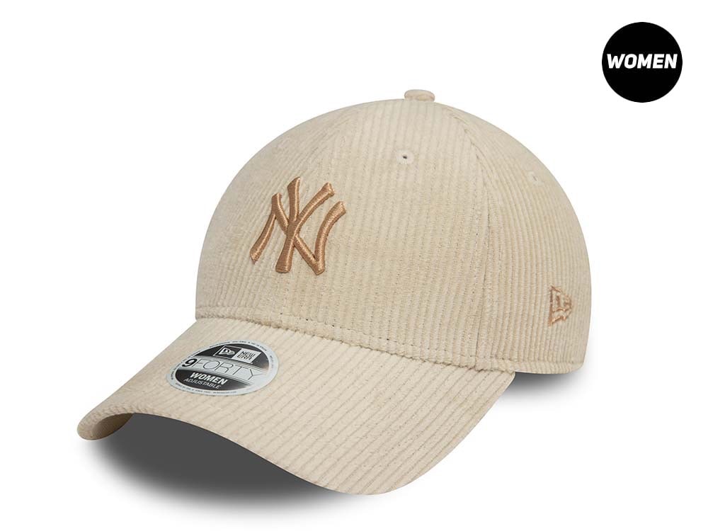 New Era New York Yankees Blue Cord Womens 9Forty Strapback Casquette