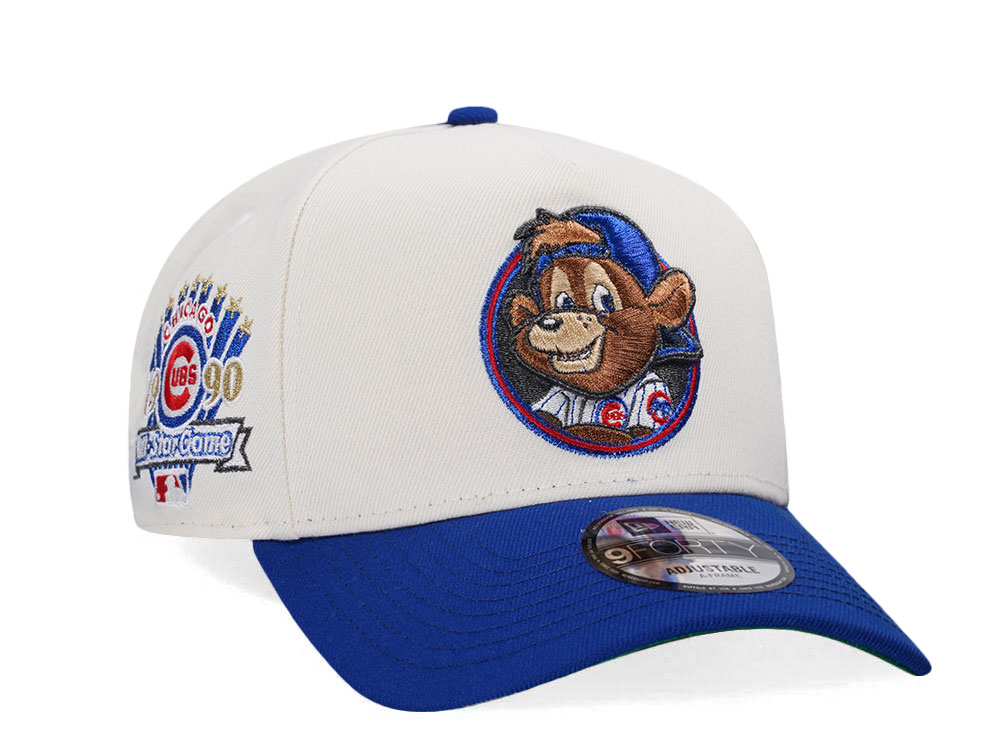 New Era Chicago Cubs All Star Game 1990 Chrome Two Tone Edition A Frame Snapback Casquette