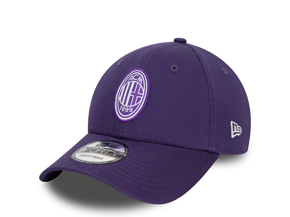 New Era AC Milan Purple Seasonal 9Forty Strapback Casquette