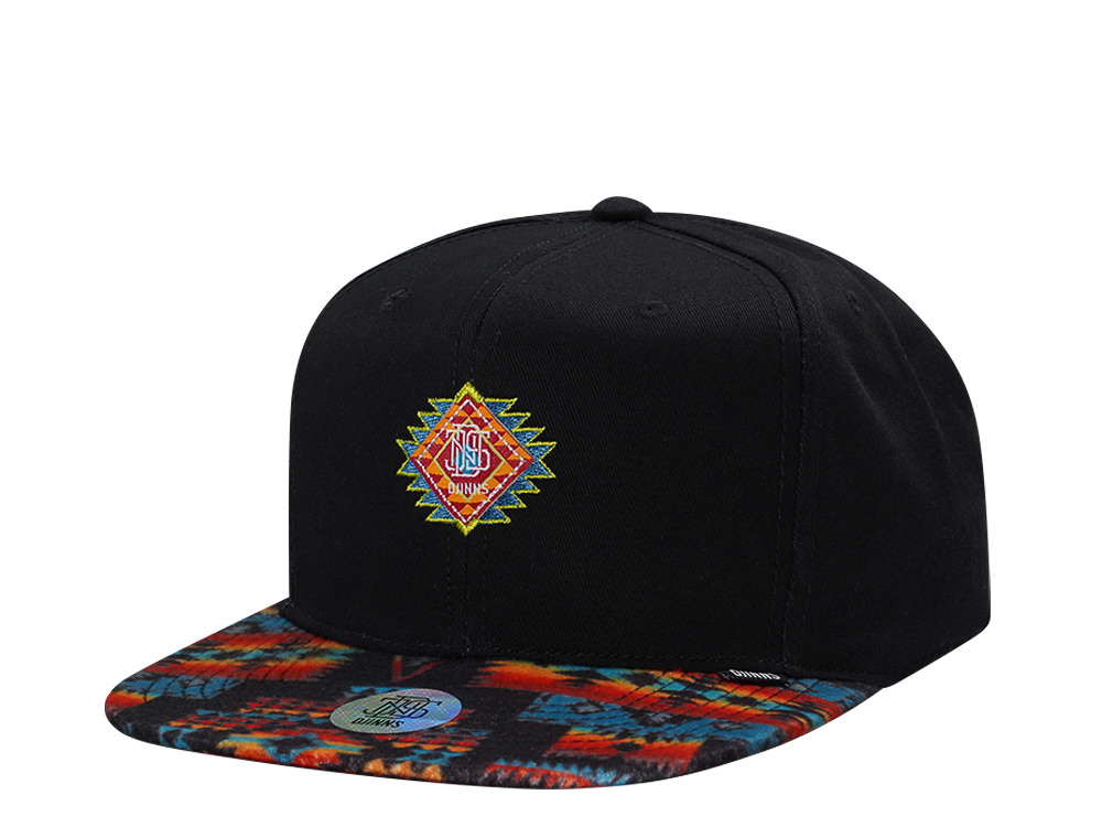 Djinns Aztek Black Snapback Casquette