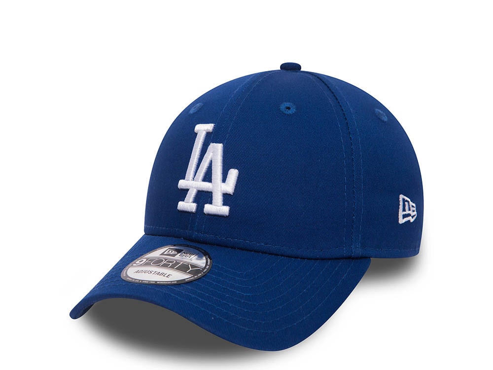 New Era League Essential Los Angeles Dodgers Blue 9Forty Strapback Casquette