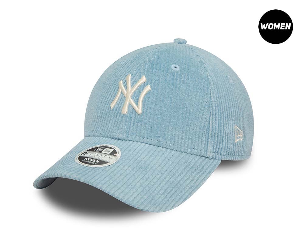 New Era New York Yankees Creme Cord Womens 9Forty Strapback Casquette