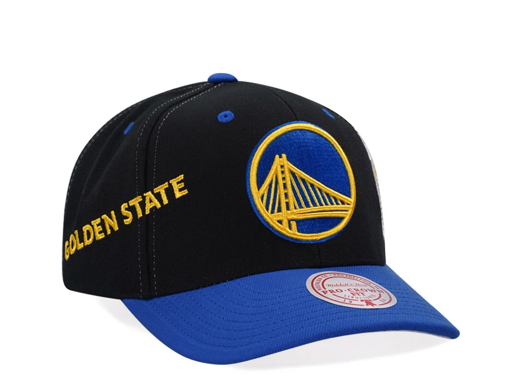 Mitchell & Ness Golden State Warriors Classic Pro Crown Fit Snapback Casquette