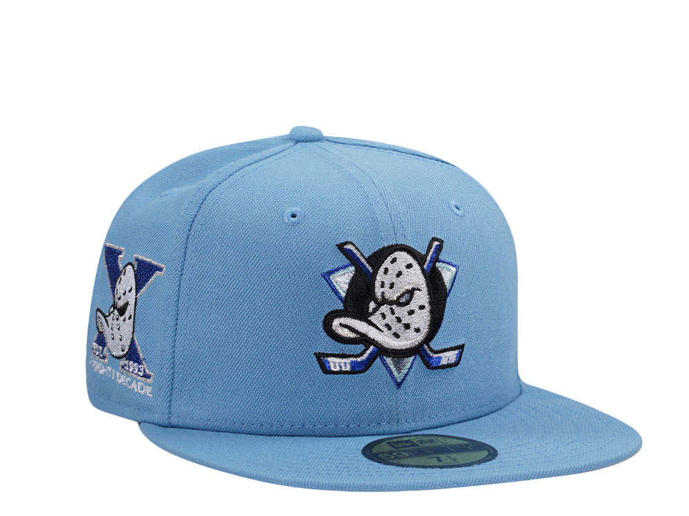 New Era Anaheim Ducks 10th Anniversary Frozen Tundra Edition 59Fifty Fitted Casquette