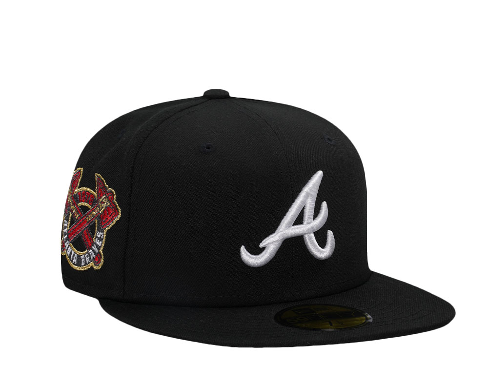 New Era Atlanta Braves Classic Black Prime Edition 59Fifty Fitted Casquette