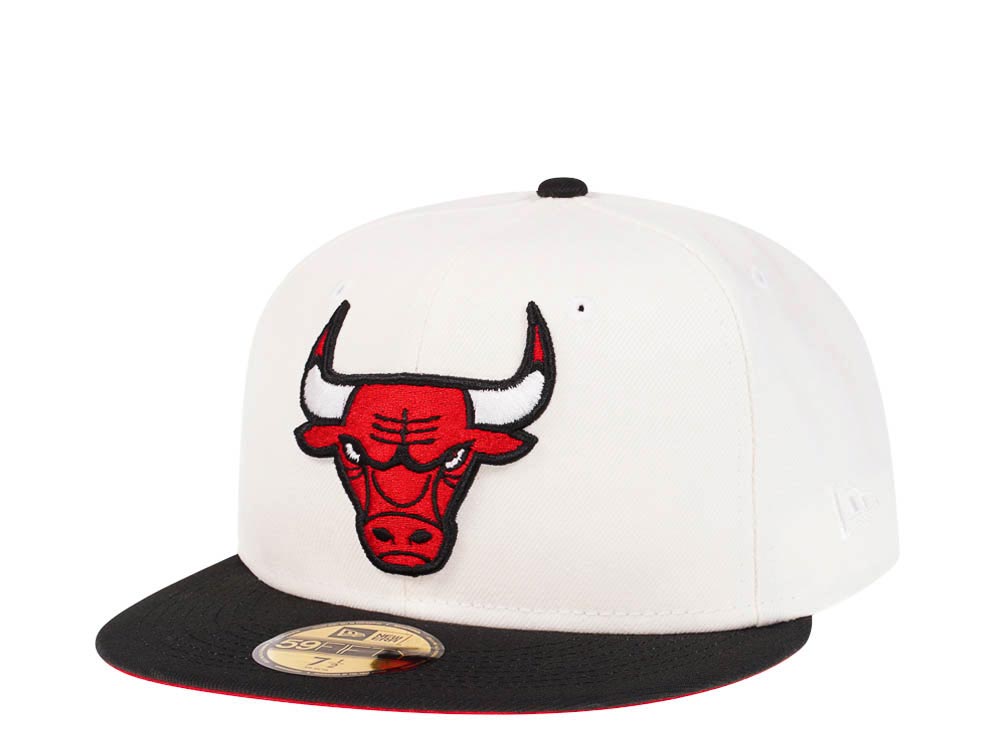 New Era Chicago Bulls Creme Two Tone Edition 59Fifty Fitted Casquette