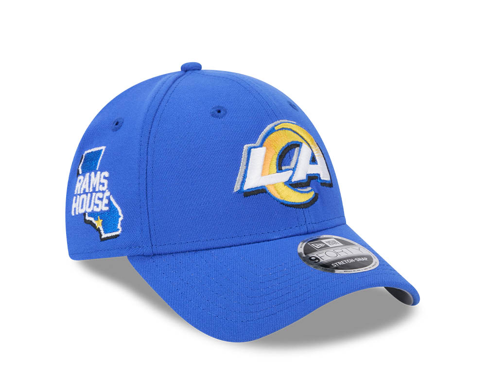 New Era Los Angeles Rams NFL24 Draft 9Forty Stretch Snapback Casquette