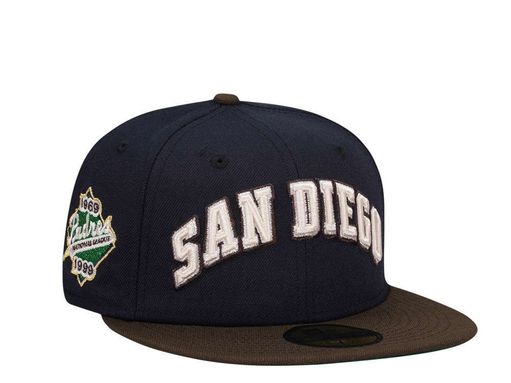 New Era San Diego Padres National League Anniversary Metallic Prime Two Tone Edition 59Fifty Fitted Casquette