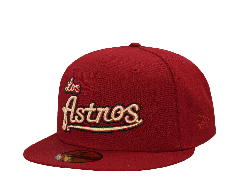 New Era Houston Astros Red Script Edition 59Fifty Fitted Casquette