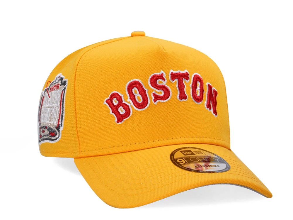 New Era Boston Red Sox All Star Game 1999 Yellow Classic A Frame 9Forty Snapback Casquette