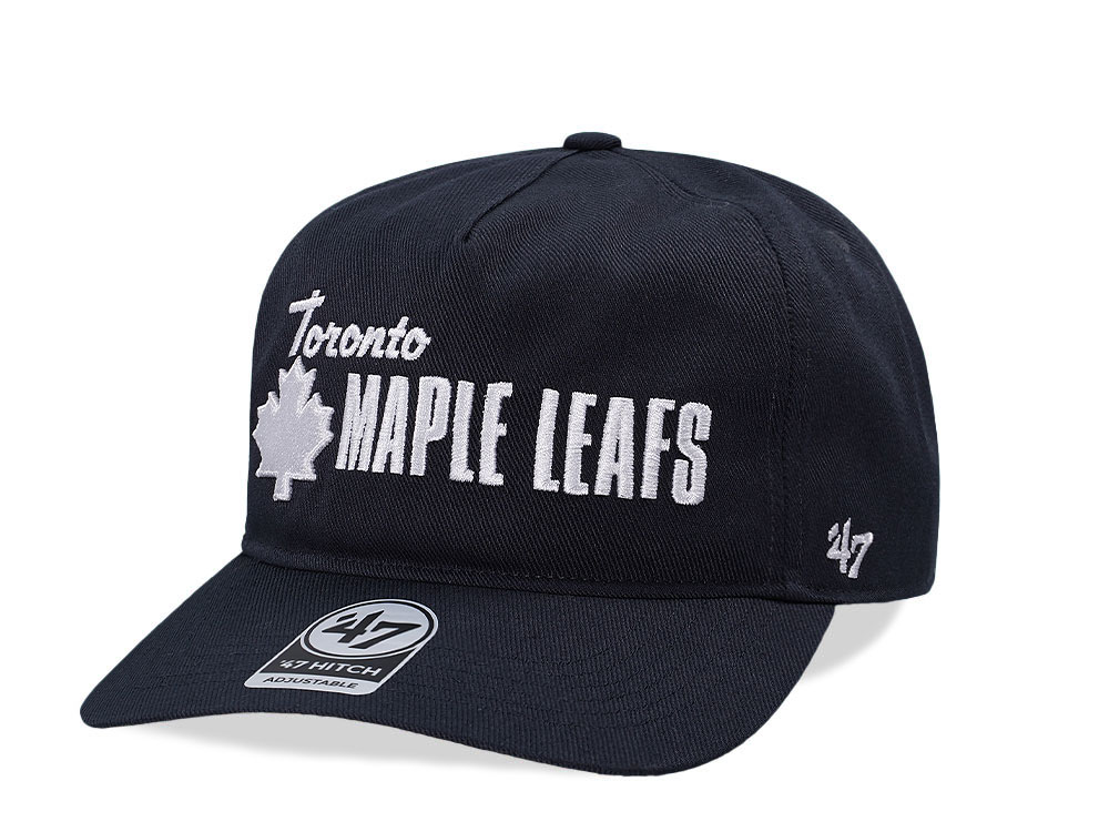 47Brand Toronto Maple Leafs Navy Shadow 47 Hitch Snapback Casquette