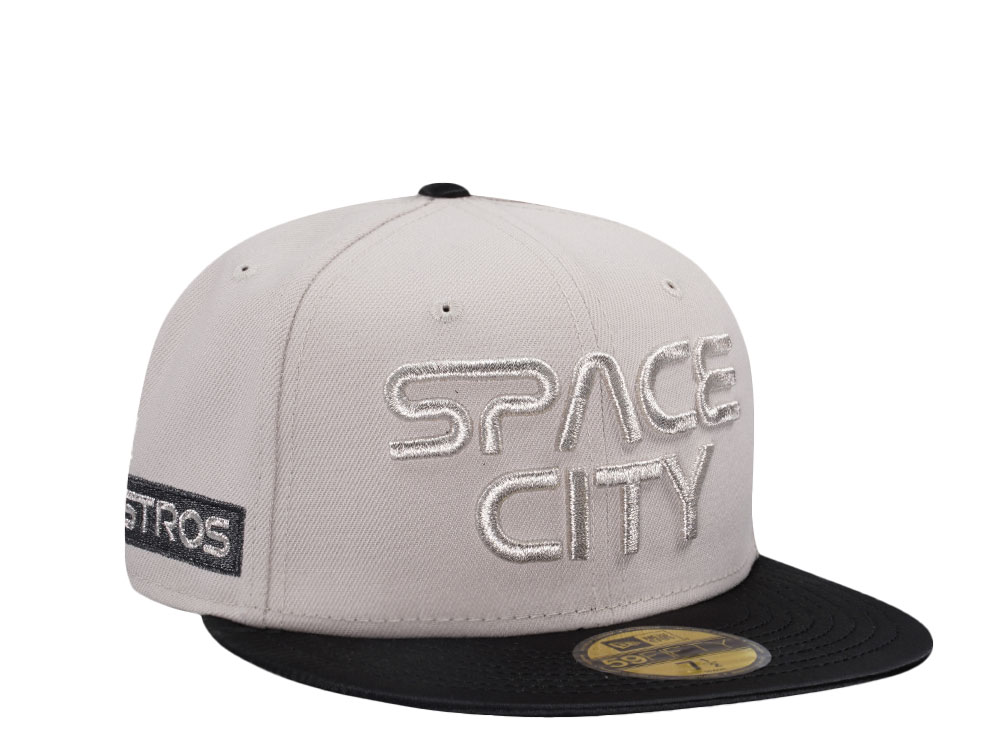 New Era Houston Astros Space City Satin Brim Two Tone 59Fifty Fitted Casquette