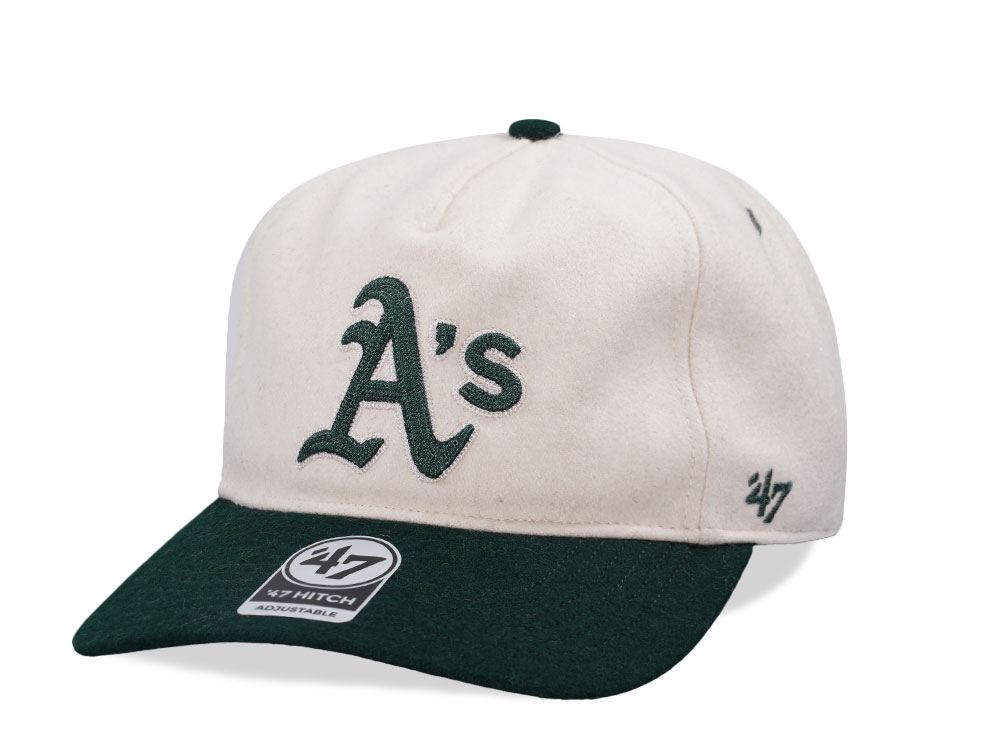 47Brand Oakland Athletics Natural Chain Stitch 47 Hitch Snapback Casquette