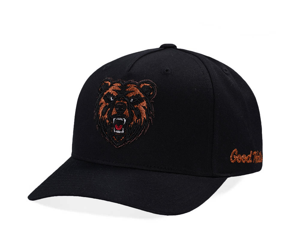 Good Hats Grizzly Black Edition Snapback Casquette