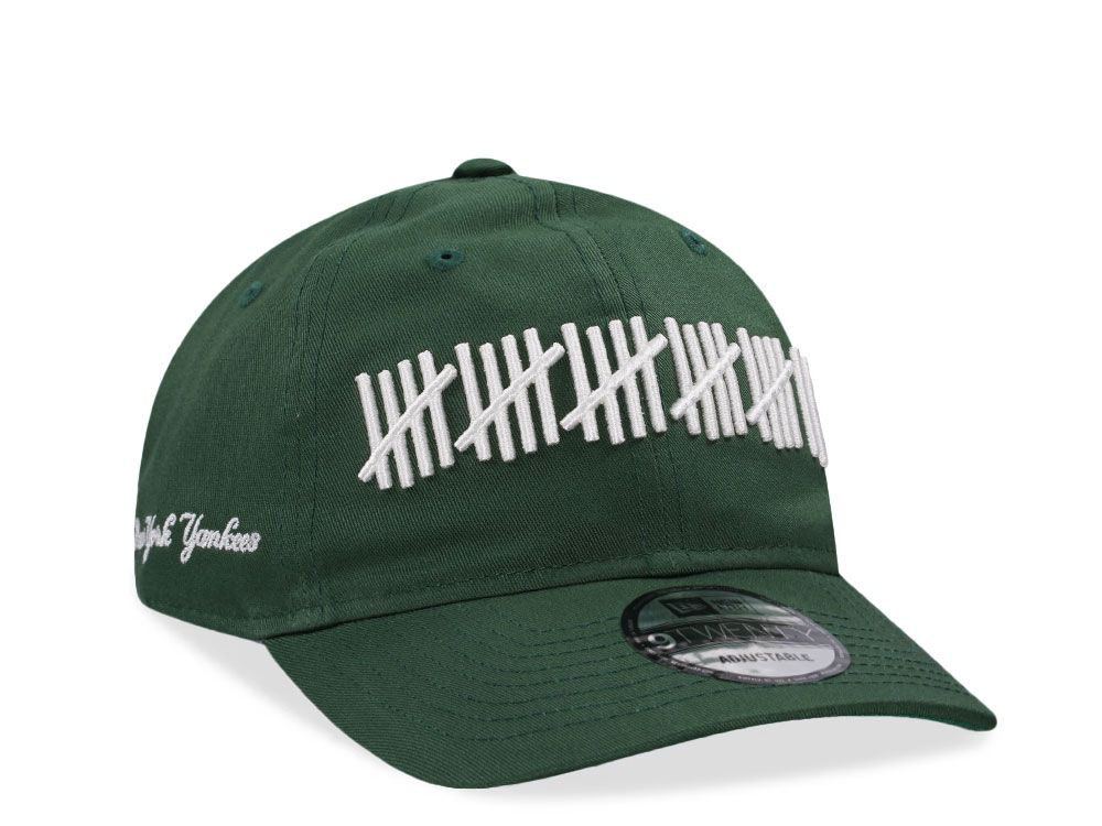 New Era New York Yankees Dark Green 9Twenty Strapback Casquette