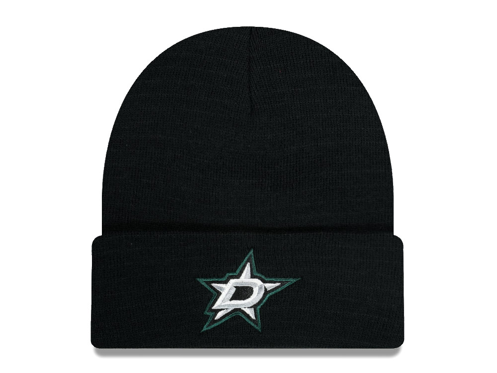 American Needle Dallas Stars Cuffed Black Casquette