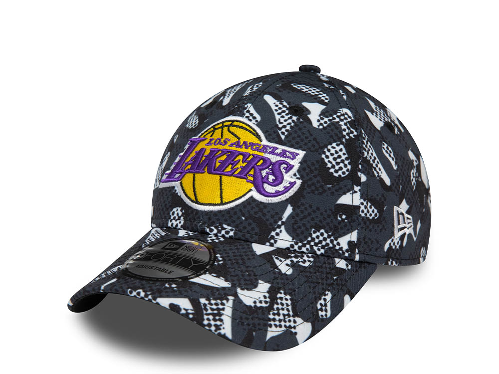 New Era Los Angeles Lakers Seasonal Print Edition 9Forty Snapback Casquette