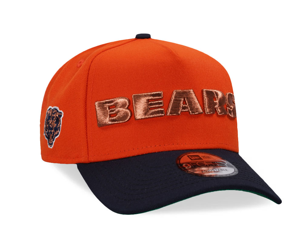 New Era Chicago Bears Copper Two Tone Edition 9Forty A Frame Snapback Casquette