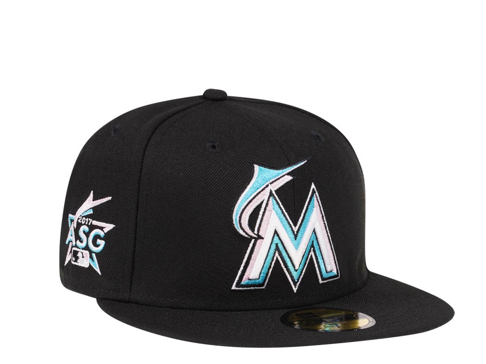 New Era Miami Marlins All Star Game 2017 Vice Pink Edition 59Fifty Fitted Casquette