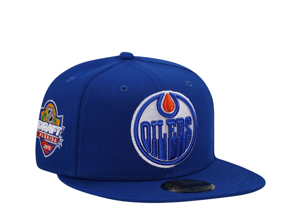 New Era Edmonton Oilers Draft 2015 Legacy Edition 59Fifty Fitted Casquette