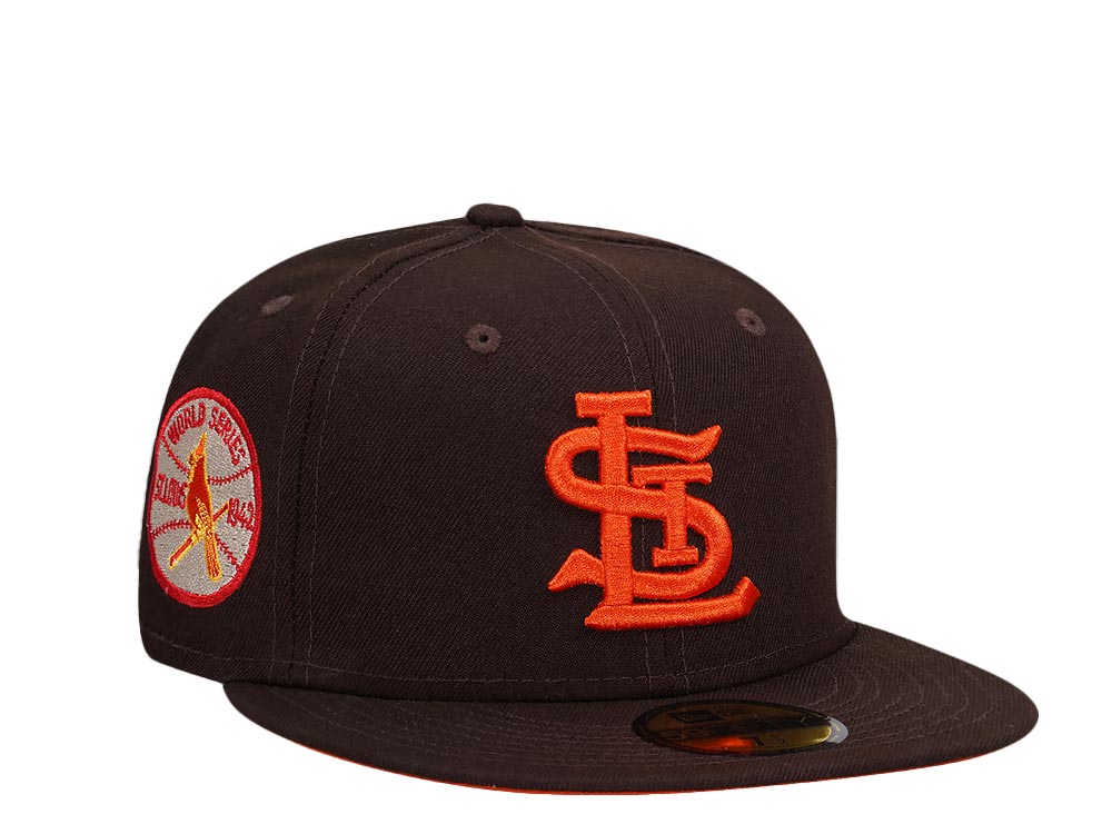 New Era St. Louis Cardinals World Series 1942 Burnt Orange Edition 59Fifty Fitted Casquette