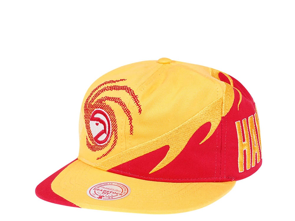 Mitchell & Ness Atlanta Hawks NBA Spiral Deadstock Hardwood Classic Snapback Casquette