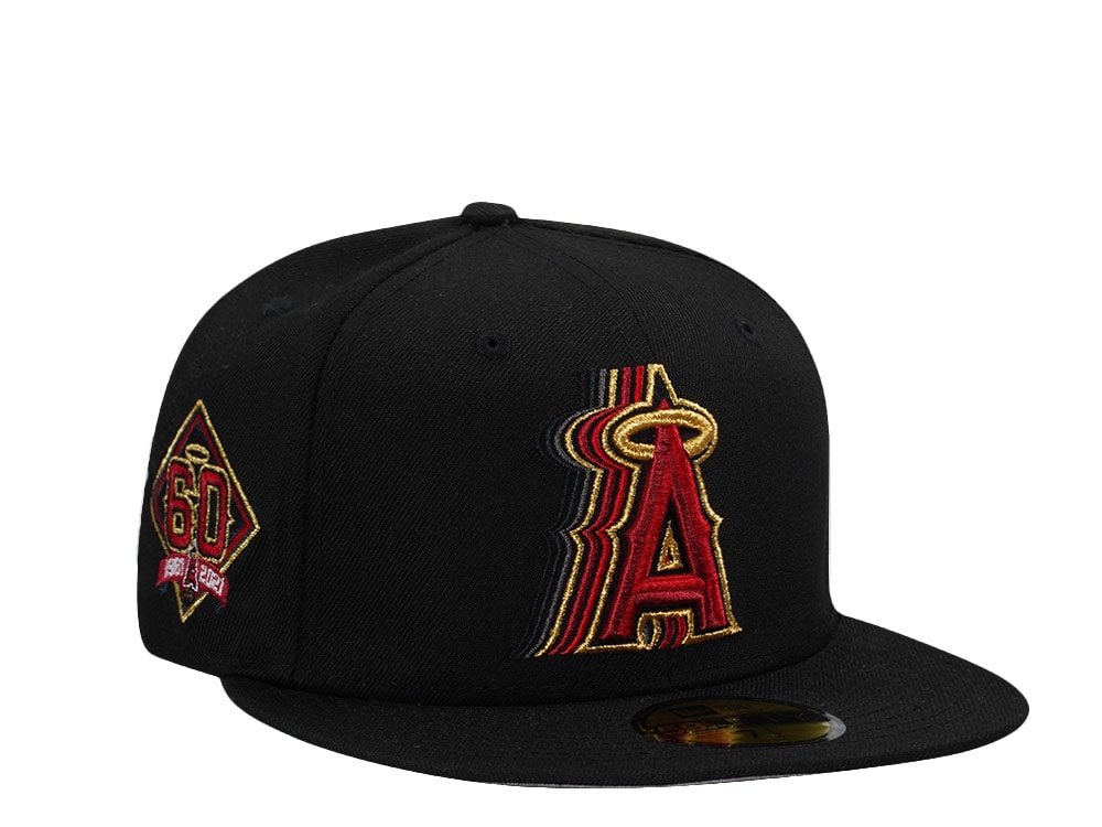 New Era Anaheim Angels 60th Anniversary Cascading Prime Edition 59Fifty Fitted Casquette