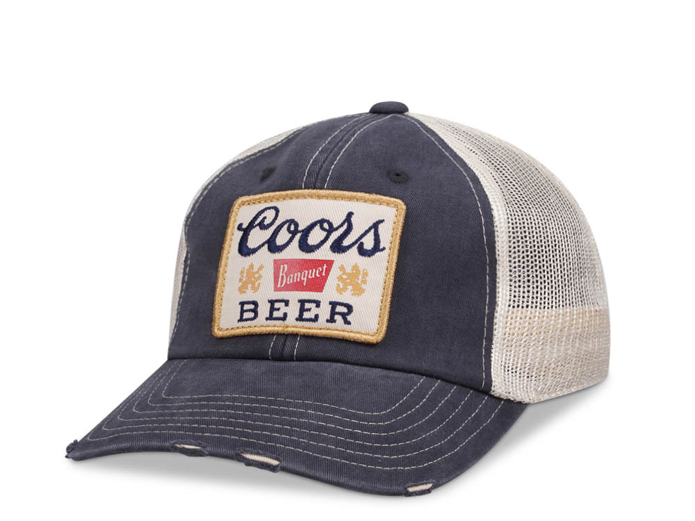 American Needle Coors Orville Gray Trucker Snapback Casquette