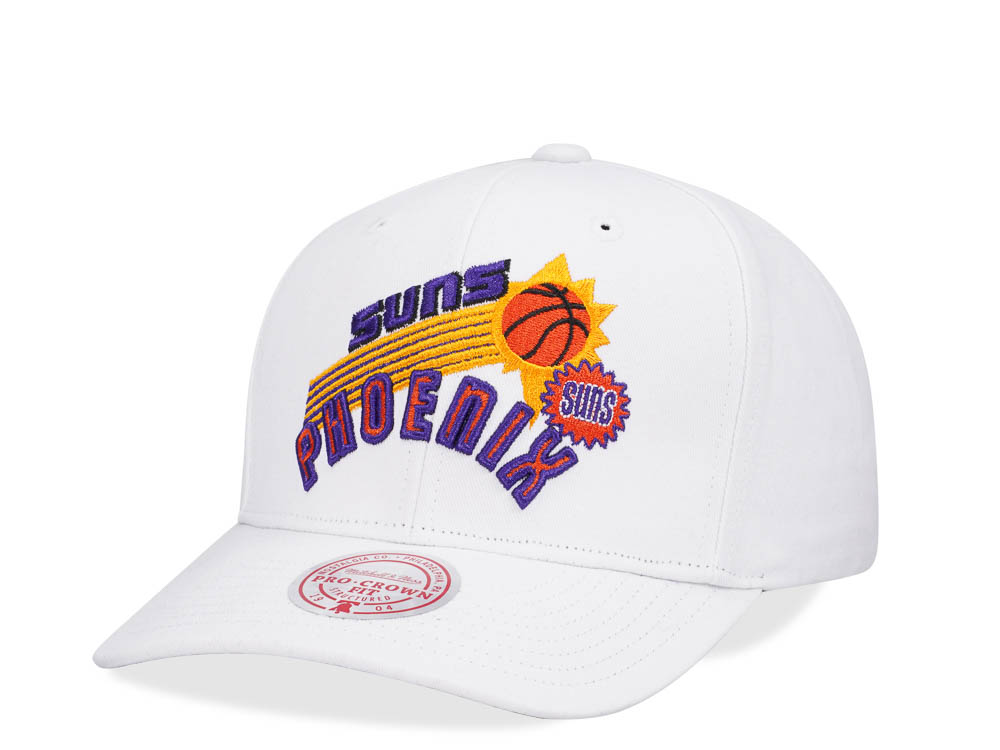 Mitchell & Ness Phoenix Suns All in Pro White Snapback Casquette